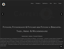 Tablet Screenshot of cafferino.info
